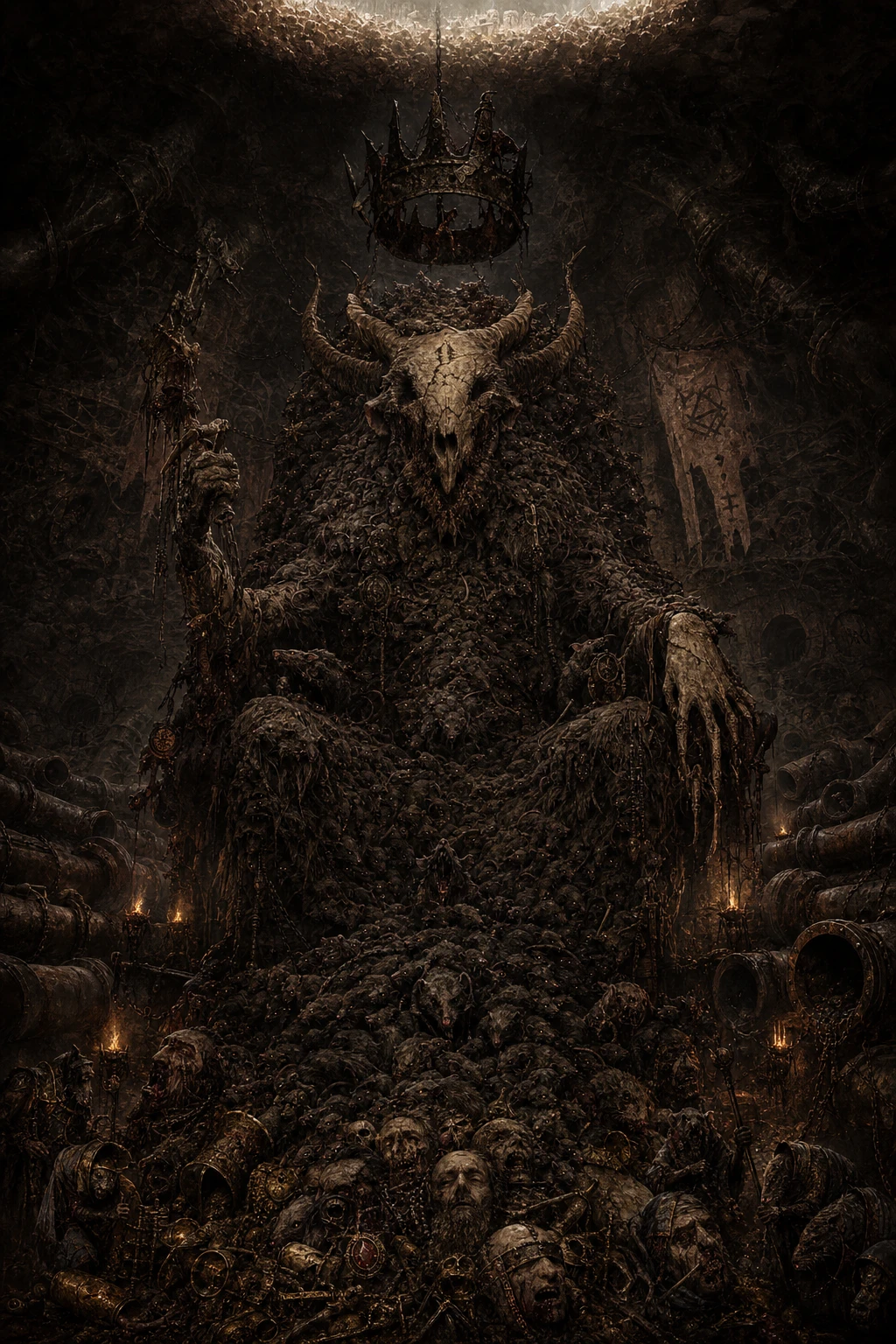 The Horned Rat King