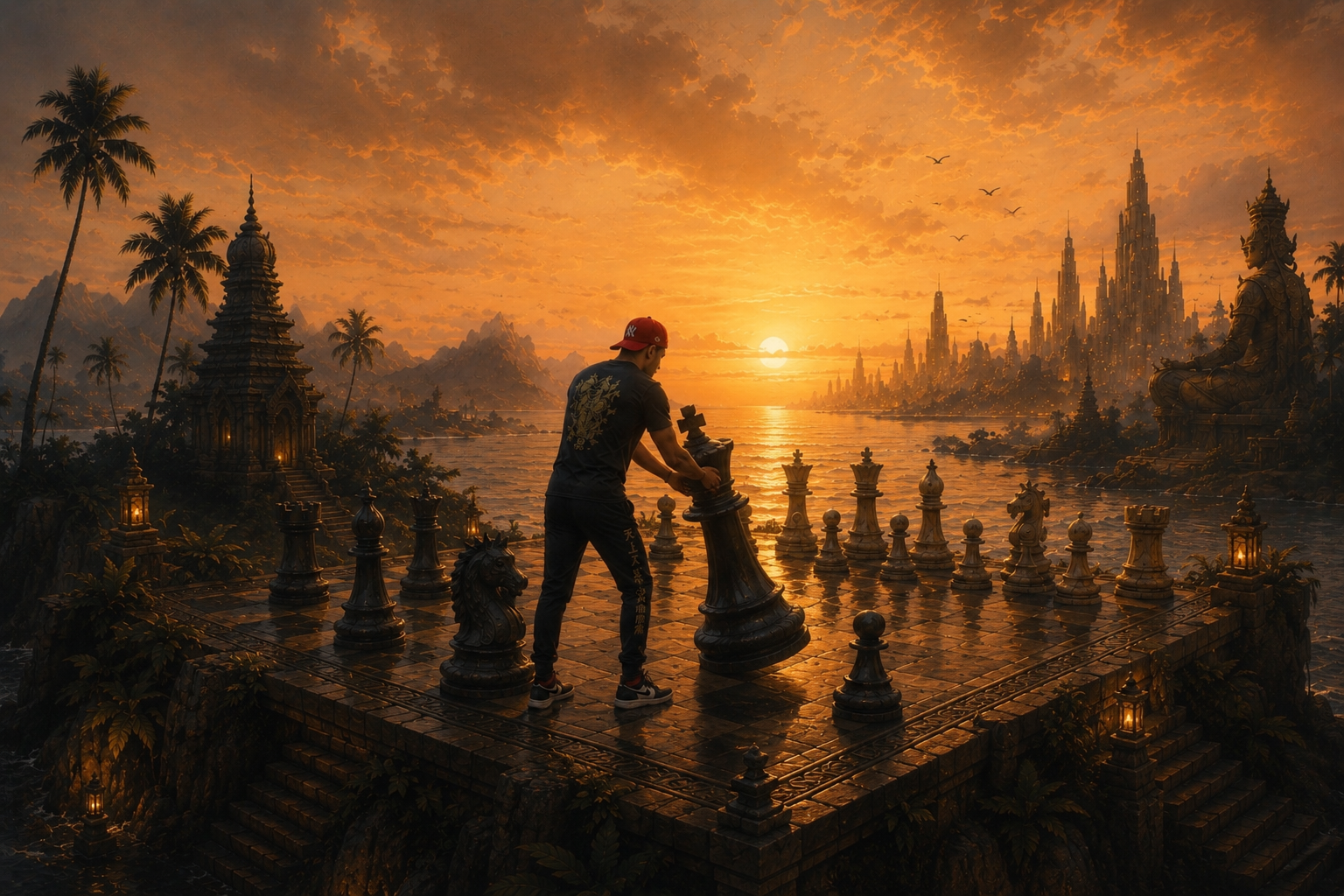 CHESSGO: Where strategy becomes an adventure. A reimagined chess experience blending classical play with living, explorable worlds.